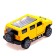 Metal car "Cruiser", 1:48, inertia, doors open, yellow color