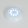Night Pushlite "Ultra" 9XLED 2W white 10x10x2.5 cm Risalux