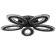 Causteen with PDU 1095/5bk LED 190W Dimmer Black 62x62x10 cm Bayerlux