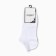 Women's socks shortened, white color, size 25