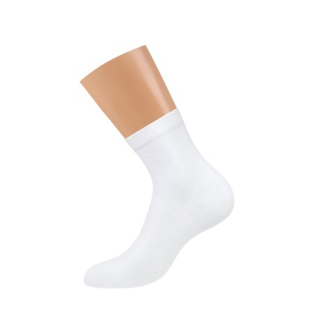 Women's socks mini cotone, size 39-41, Bianco color-1