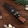 Hunting knife "Pechene" steel - 50x14, handle - bakelite, 30 cm