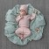 Kinderlitto children's kit “First Flowers-2”, 3 objects, height 56-62 cm, pink powder color