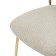 Semi -barl chair Eirill, 555 × 475 × 900 mm, Shenill, color gray