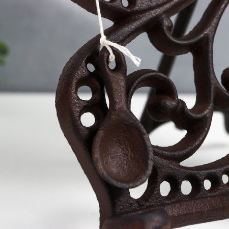 Souvenir cast iron stand "Butterfly" 29x5x27 cm-4