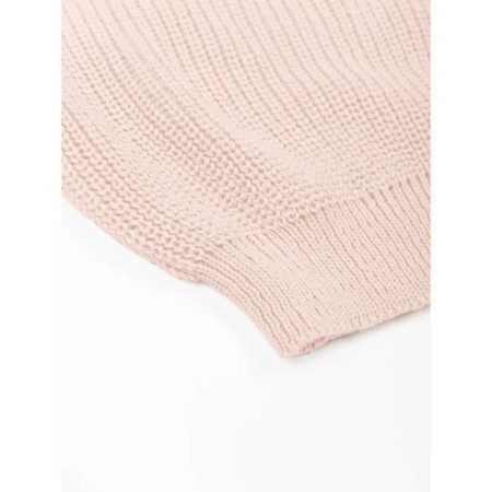 Vest for girl Knit, height 140 cm, white-pink color-6