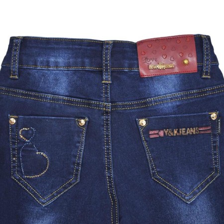 Джинсы для девочек, рост 146 см-2