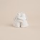 Set for spices ceramic SL Home "Easter rabbits", 2 items: Solonka 230 ml, list of 230 ml, white color