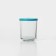 Glass form for storing products, 410 ml