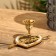 Climb "Love" 13x13x6 cm, brass