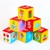 A set of soft cubes "Three cats. Mathematics"