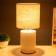 Lauren table lamp E27 40W Beige 17x17x36 cm Risalux