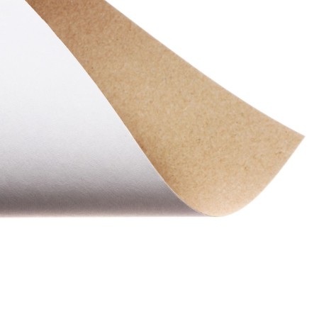 White cardboard A4, 8 sheets "Snowman", Non -merciful, density 220 g/m2-4