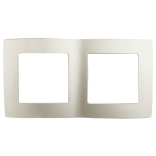 The frame for the circuit breaker for 2 posts, era12, mother of pearl