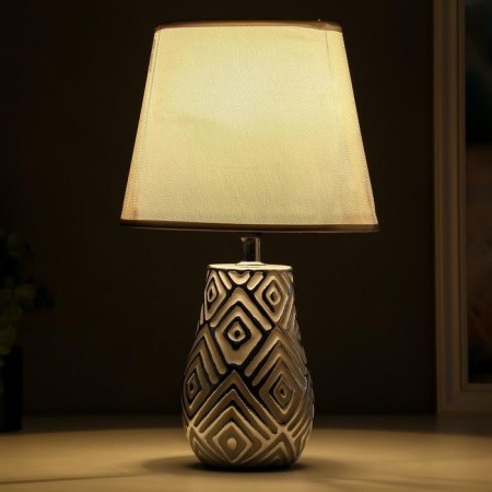 HELP lamp 16195/1 E14 40W gray with silver 20x20x33 cm Risalux-2