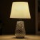 HELP lamp 16195/1 E14 40W gray with silver 20x20x33 cm Risalux