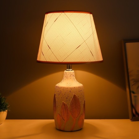 Table lamp "Onery" E14 40W white-gold 23x23x40 cm-1