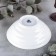 Porcelain salad Wilmax, 780 ml, d = 18.5 cm, white color