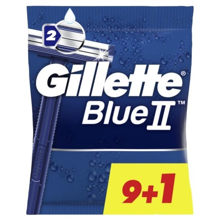 Disposable razor Gillette Blue2, 9 + 1 pc.