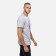 T -shirt male, gray color/print mix, size 44 (s)