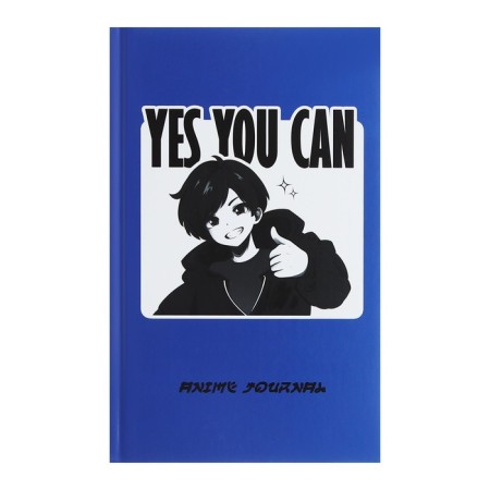 Notebook A5, 80 ANime sheets, hard cover, matte lamination, selective UV-lame, block 65g/m2