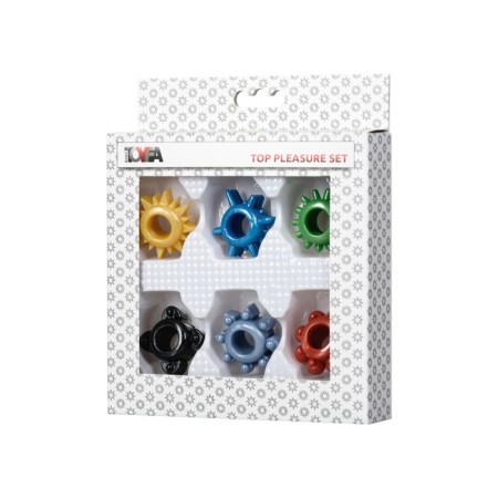 A set of erection rings Toyfa, TPE, Assorted, 6 pcs.-7