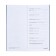 The weekly dated 2025, 80x165 mm, 64 sheets of Escalada, soft leather cover, pancake embossing, block 70 g/m², blue