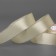 A satin ribbon "Silver threads", 25 mm × 23 ± 1 m, color light-beige No. 008