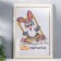 Photo frame plastic 21x30 cm 281 milk (25/750)