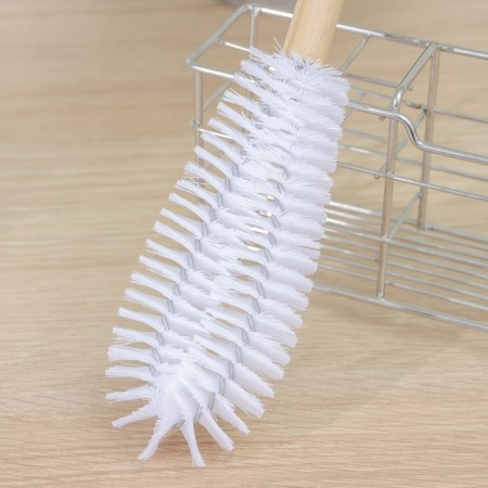 Brush for dishes Meli, 30 × 7 cm, bamboo pen, suede loop-1