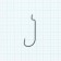 Hooks Volzhanka Worm Offset Hook No. 2/0, 10 pcs