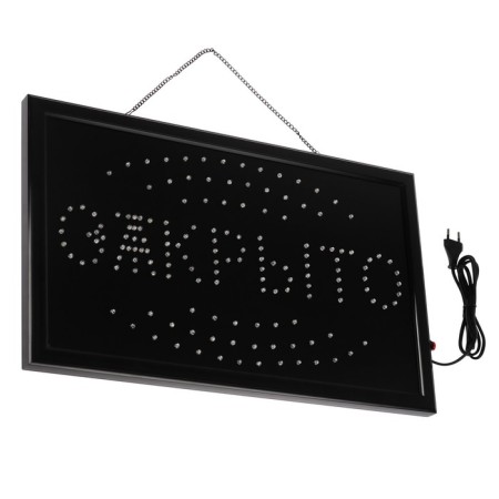 LED sign LED 55*33 cm. "Open/closed", 2 modes 220v-2