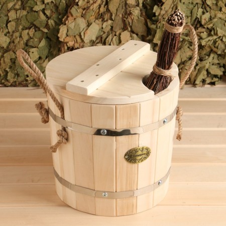 LIPS -7l -galvanized insert, with a lid, "Dobroparov"-8