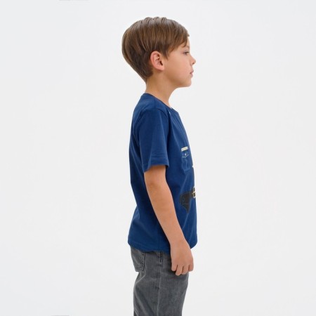 T-shirt Children's KAFTAN "Sheriff" R.28 (86-92), blue-1