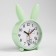 Clock - a boiler room “Bunny”, smooth move, dial D -10 cm, 16.5 x 11 cm, aa