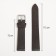 Watch strap, male, 18 mm, harness 75 mm, larynx 115 mm, skin, brown