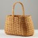 Set of wicker baskets, 28x18xh18/32 cm, 21x14xh13/24 cm, 2 pcs, sequoia