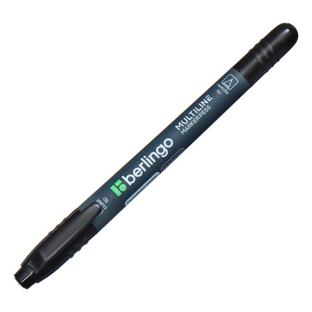 MARKER PERMANENT DIAROMENT 1.0 mm/0.5 mm, berlingo, black-9