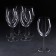 Set of glass for wine Milvus, 640 ml, 6 pcs
