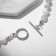 The necklace "Pearl beads" ball No. 6, color white, l = 40 cm