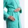 Tainted female robe, size 46, color menthol