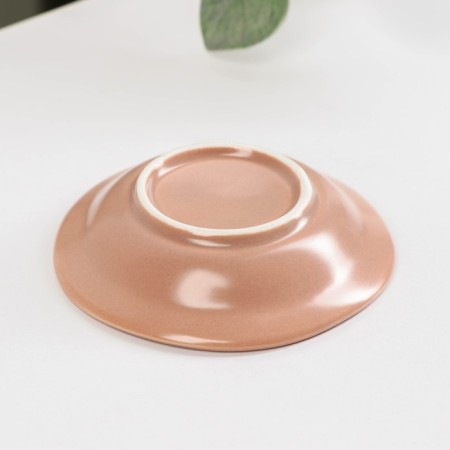 Ceramic “Cream” sauce, 8.7 × 1.6 cm, pink color-2