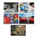 Album for drawing A4, 48 sheets, on a paper clip, "Assorted", covered cardboard, block 100 g/m², mix