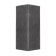 PPK parapet for a fence span, 50 × 28.5 × 2.5 cm, black, “flexible tile”