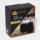 Savanna Soft bathroom set, 2 items (soap dish, glass), black color