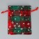 Bag gift canvas "Snowflake", 10 x 12 cm +/- 1.5 cm, New Year