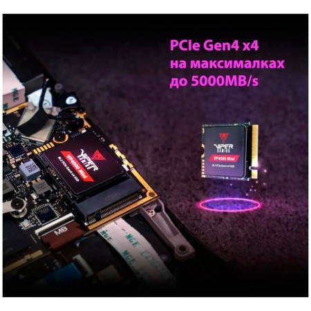 SSD Patriot Memory M.2 Viper VP4000 Mini 500 GB PCIe 4.0 VP4000M500GM23-9