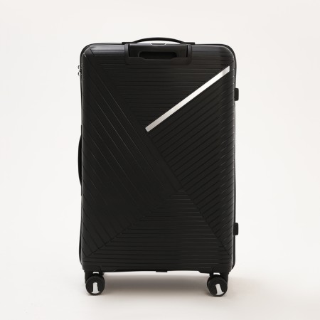 Big suitcase 28 ", lightning department, code castle, 4 wheels, black color-5