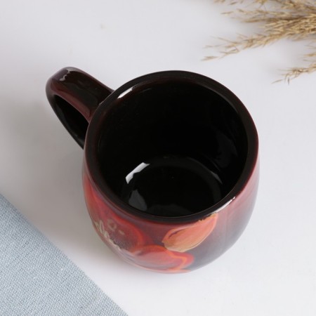 Mug "Form" 0.2l / 7.5x8.5cm, Mac on black-2