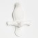 Nast-light decor "pigeon", 10.5 x 7 cm, white